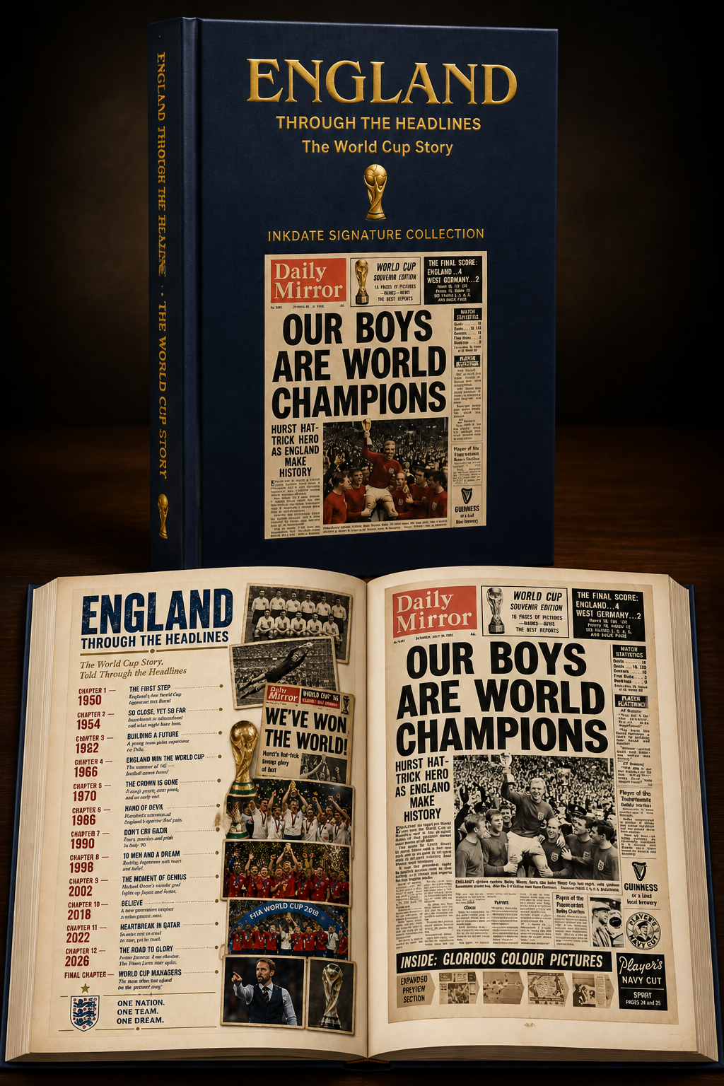 England Through The Headlines — The World Cup Story
